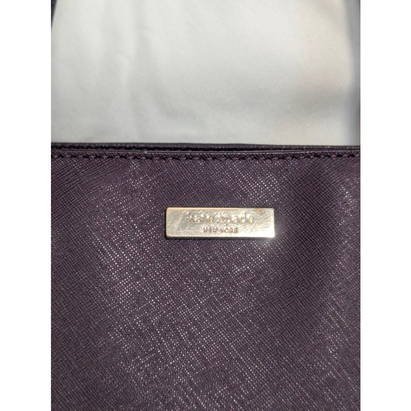 Kate Spade Dally Laurel Saffiano Leather Tote - Plum Medium - Picture 10 of 16